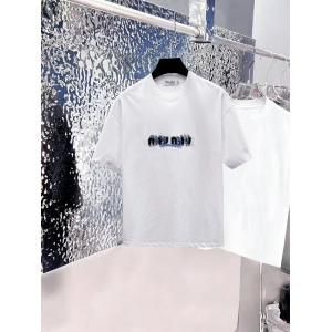 ブランド 通販MIUMIUこの夏絶対欲しい 2026新作新品 HOTお買い得半袖Tシャツ