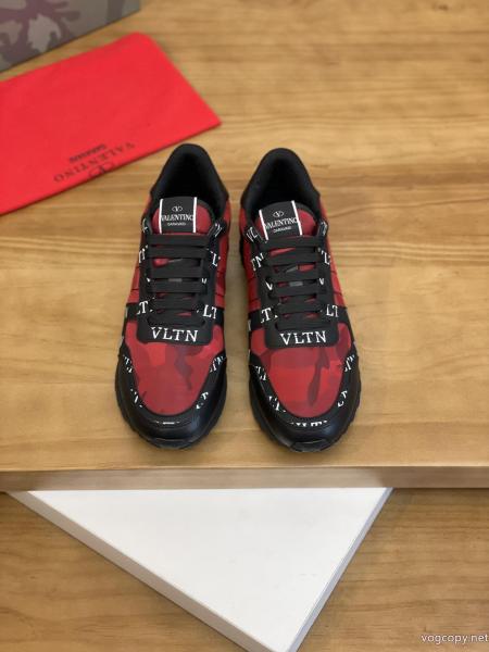 爆買い格安 ラフでこなれ感! 限定デザイン偽 ブランドスニーカーVALENTINO 0